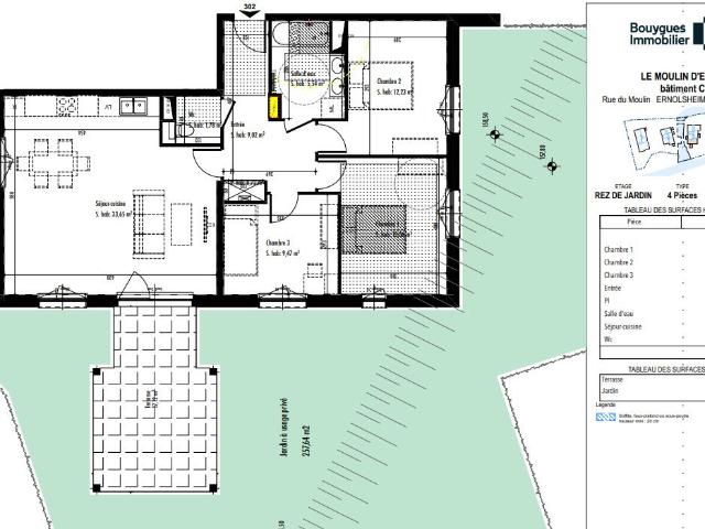 Appartement neuf 4 pièces 85 m²