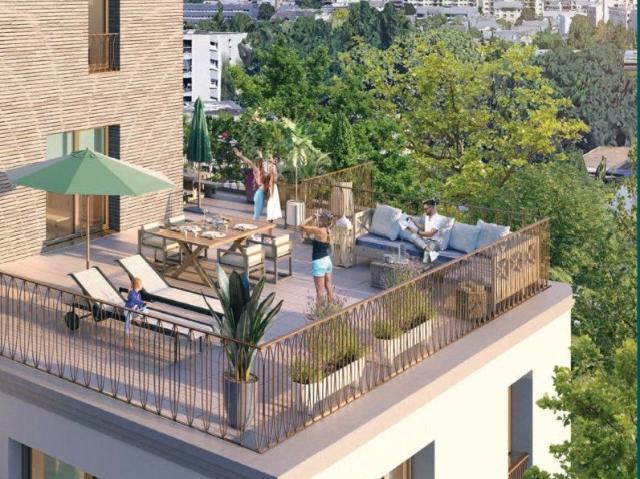 Appartement Neuf 5 Pièces 100,94 m² Terrasse 92 m² 2 P. 113m² Rennes