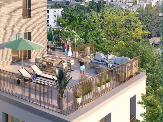 Appartement Neuf 5 Pièces 100,94 m² Terrasse 92 m² 2 P. 113m² Rennes