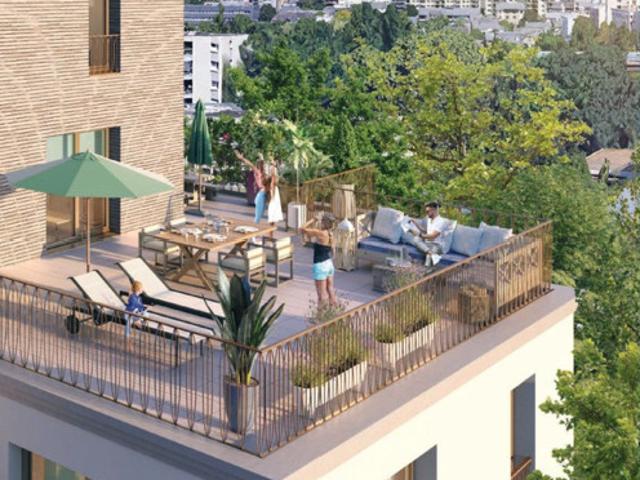Appartement Neuf 5 Pièces ? 100,94 m² ? Terrasse 92 m² ? 2 Par