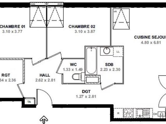 Appartement Neydens