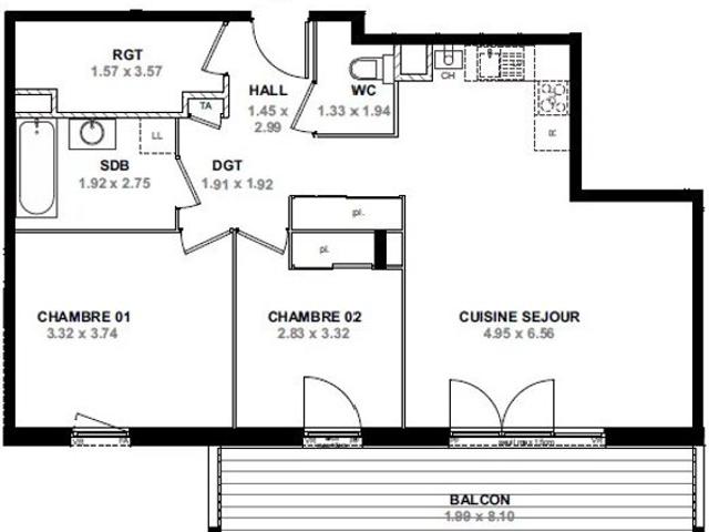 Appartement Neydens