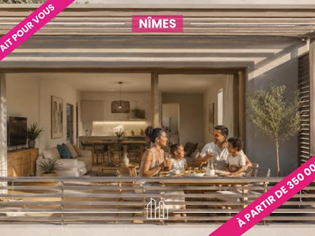Appartement Nimes 3 pièces LE CLOS D'YSÉE LES JARDINS DE LA FONTAINE