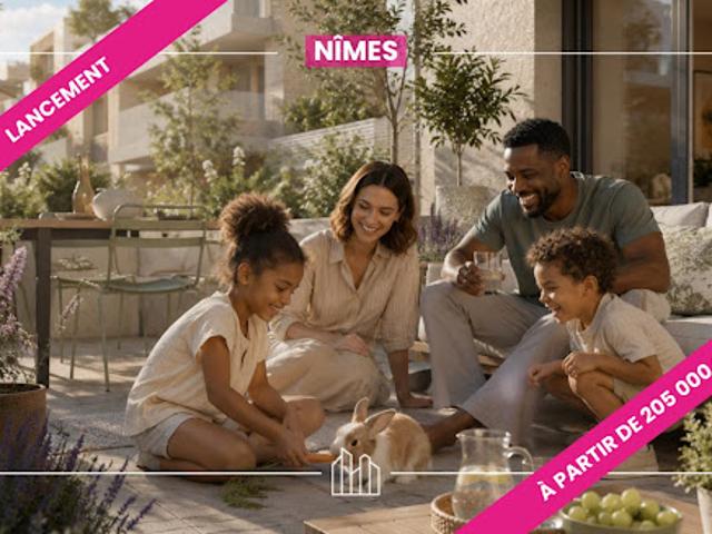 Appartement Nimes 3 pièces RÉSIDENCE AMARYLLIS AUX PORTES DES ARÈNES