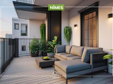 Appartement Nimes 3 pièces RÉSIDENCE GALILÉE