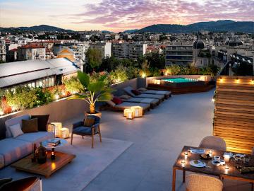 Appartement Nice 3 pièces GARE DU SUD VILLA ROSSA