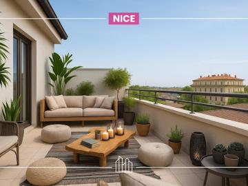 Appartement Nice 3 pièces QUARTIER AU COEUR DE NICE PROCHE PLAGE