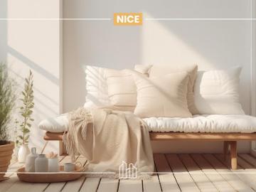 Appartement Nice 3 pièces QUARTIER VIVANT PROCHE DES TRANSPORTS