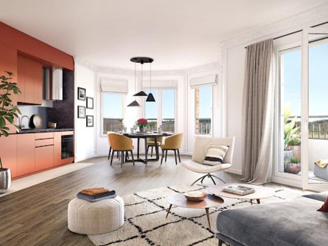 Appartement 3 pièces 56 m2