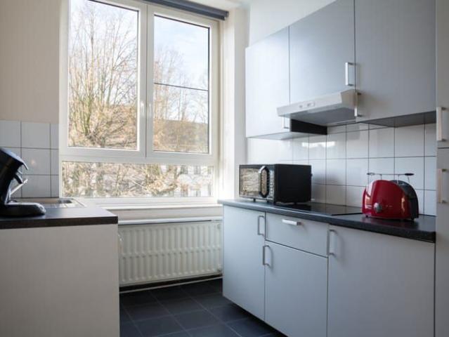 Appartement op een rustig plein in Antwerpen Zuid