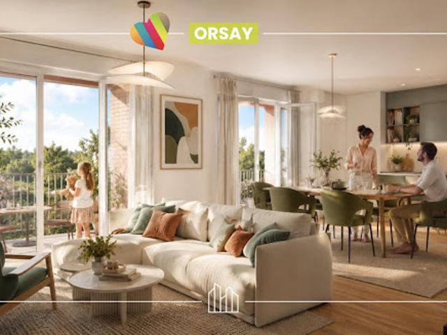 Appartement Orsay 4 pièces RÉSIDENCE NICOLAS ? PROCHE DES ESPACES VERTS