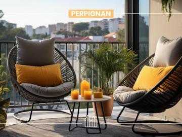Appartement Perpignan 5 pièces LES PLATANES COURS LASSUS