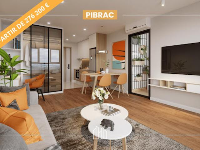 Appartement Pibrac 3 pièces CENTRE VILLE PROX COMMODITES
