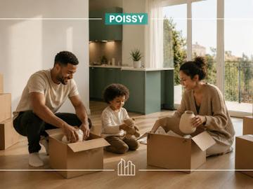 Appartement Poissy 3 pièces RÉSIDENCE ROSALINE PROX COMMERCES