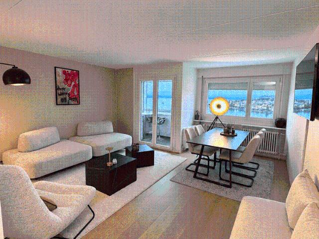 Appartement privé au 16ᵉ et dernier étage de l’Hôtel MONA | Vue lac