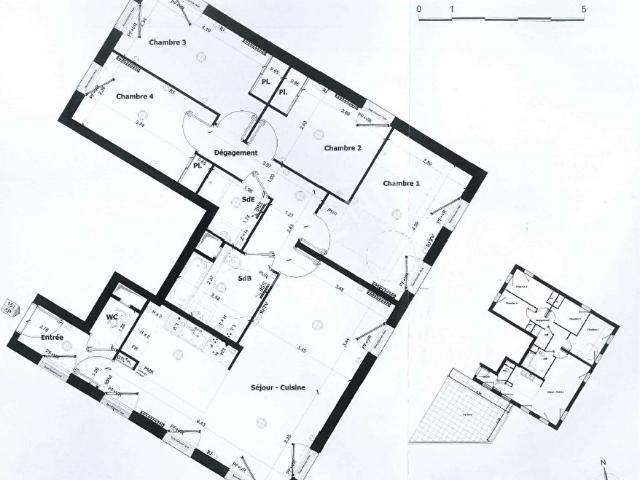 Appartement Puteaux 5 pièces 95.99 m²