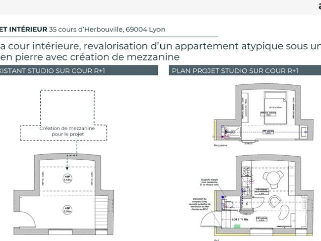 Appartement RDC 21,70 m2