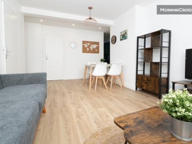 Appartement rénové avec 3 chambres