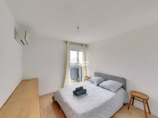 Appartement rénové avec grande terrasse et vue sur la marina 46m² Canet en Roussillon