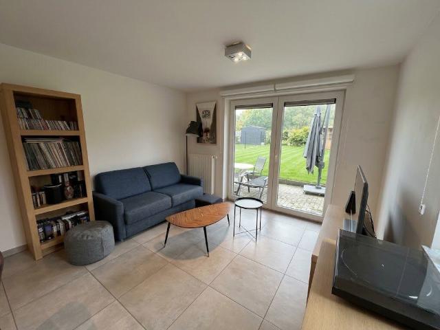 Appartement récent 67m² RDC 1 ch. + jardin/terrasse à Ans