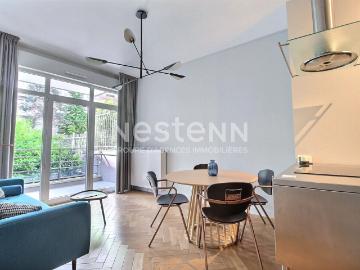 Appartement récent Meublé à Courbevoie 3 pièces 55.44 m2 calme + Terrasse + Parking