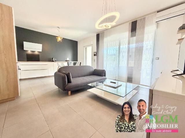 Appartement récent T3, 2 chambres, terrasse, place de parkin. 64m² Saint Jean de Védas
