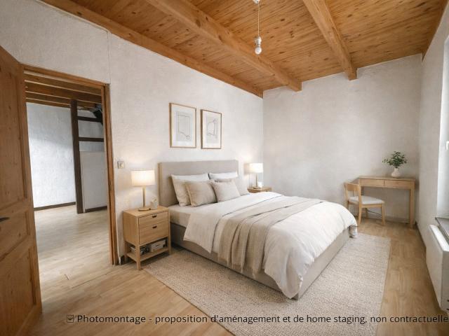 logement mitoyen 35000 €, 2 chambres à Ronchamp