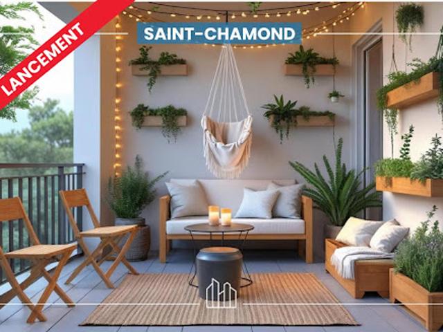 Appartement Saint Chamond 3 pièces RÉSIDENCE SOFIA PROX ÉCOLES