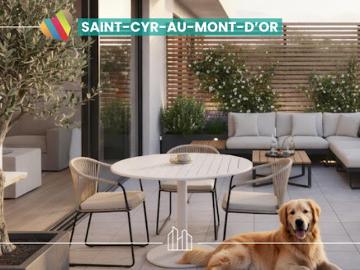 Appartement Saint Cyr au Mont d'Or 2 pièces RÉSIDENCE JULIETTE PROCHE COMMODITÉS