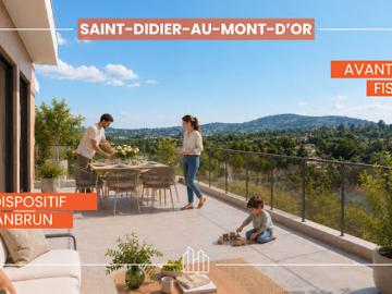Appartement Saint Didier au Mont d'Or 4 pièces RÉSIDENCE ELISA PROCHE COMMODITÉS