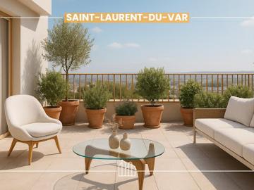 Appartement Saint Laurent du Var 4 pièces RÉSIDENCE FRANÇOISE