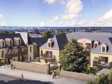 Appartement Saint Malo 3 pièces CLOS VALVER Une résidence intimiste clos de murs en pierres