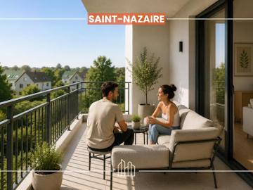Appartement Saint Nazaire 2 pièces RÉSIDENCE NICOLAS LA BRIANDAIS