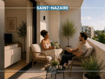 Appartement Saint Nazaire 3 pièces RÉSIDENCE PAUL PROX COMMERCES
