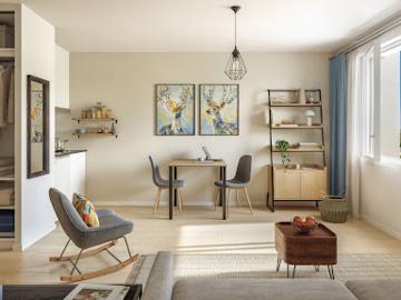 Appartement Saint Orens de Gameville 1 pièce St Orens près Toulouse. Idéal Invest dès 118 000 €
