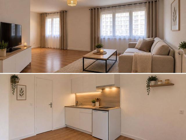 Appartement Saint Ouen L Aumône 1 pièce s 31 m2