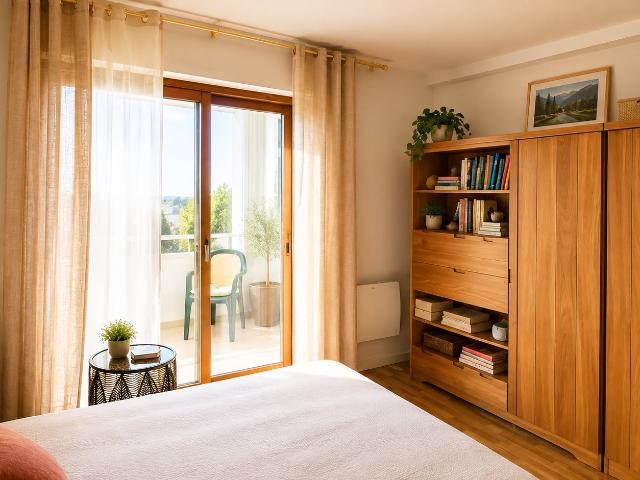 Appartement spacieux de 84 m2 balcons vérandas en étage élev. 84m² Annecy le Vieux