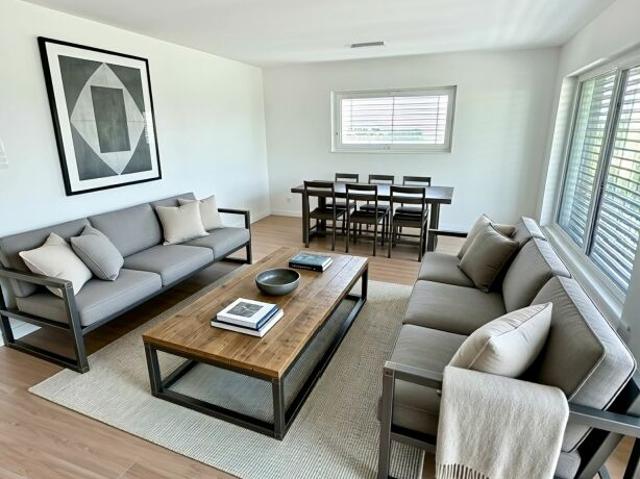 Appartement spacieux et lumineux de 3.5 pièces à St Aubin FR