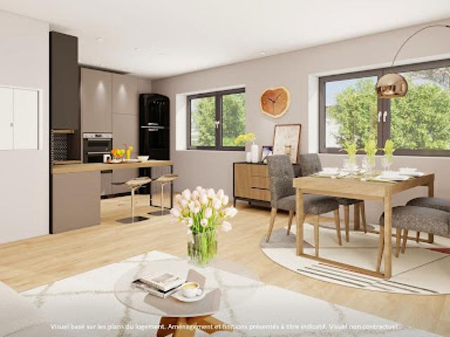 Appartement Strasbourg 2 pièces Résidence neuve au cœur du quartier Neudorf à Strasbourg