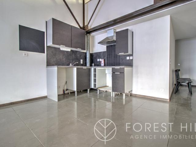 Appartement style loft centre ville 95m² Céret