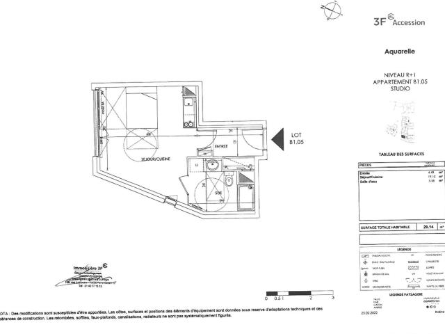AppartementNEUF Orsay 1 pièce s 29 m² LE GUICHET