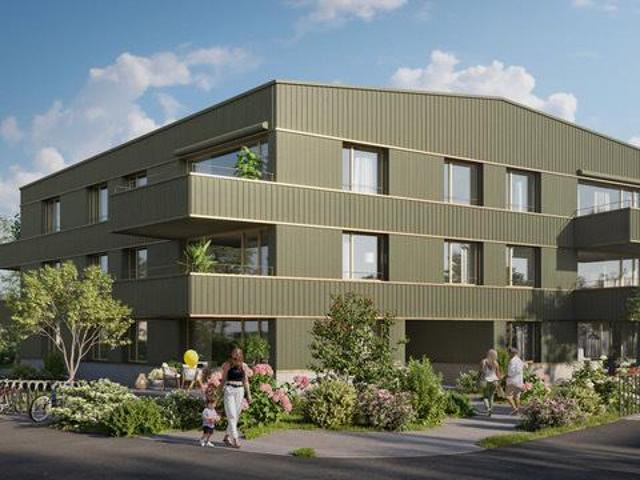 Appartements de 4,5 dans un cadre calme et verdoyant à Châtonnaye