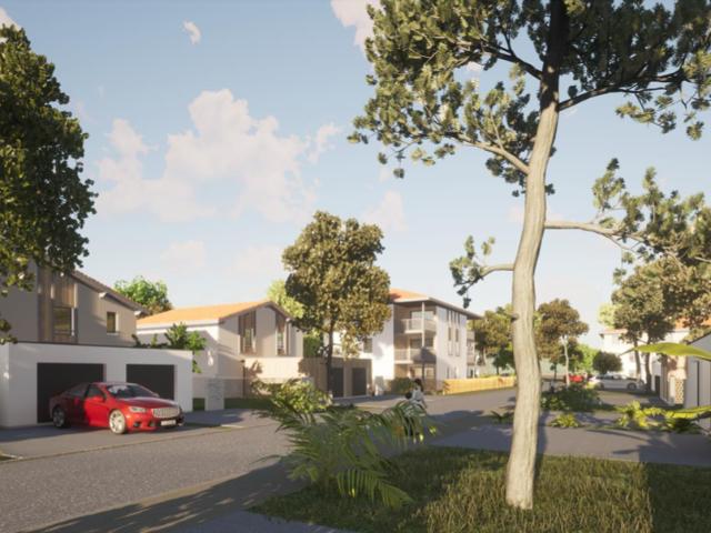 Appartements et maisons du T2 au T5 avec grand jardin et parking