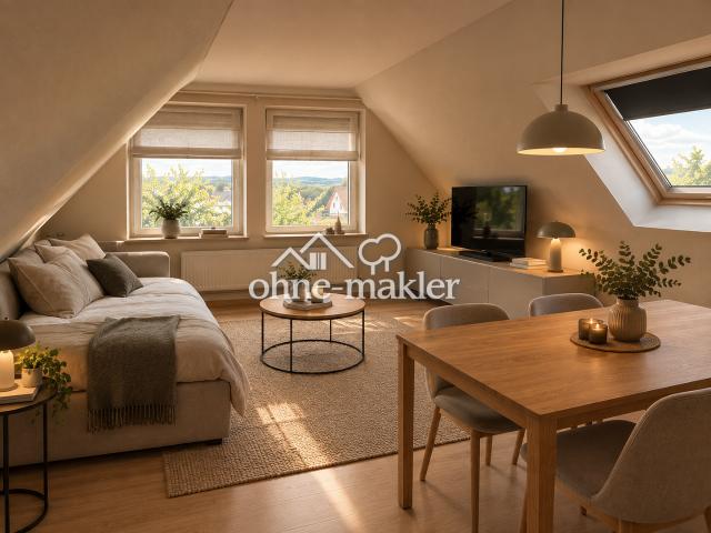 Appartmentwohnung im Dachgeschoss zu vermieten