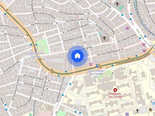Appealing 1 bedroom apartment in Gianicolense
