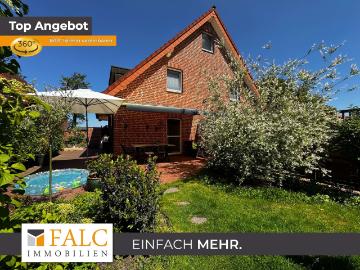 Appelhülsen 5 Zimmer Doppelhaushälfte mit Garten und Carport