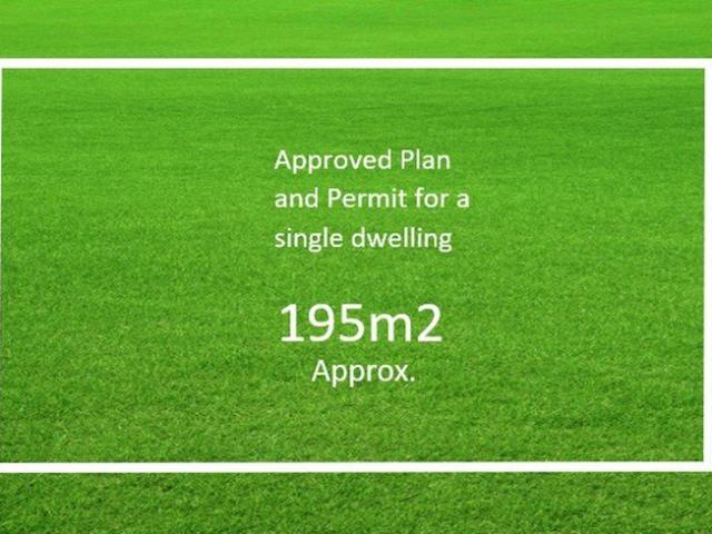 APPROVED PLANS & PERMIT TO BUILD AND LIVE IN OR INVEST