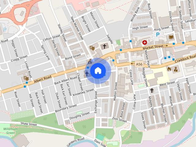Apt 3 Great George Street, Colne, Lancashire, BB8