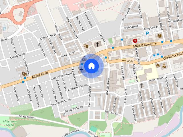 Apt 2 Great George Street, Colne, Lancashire, BB8