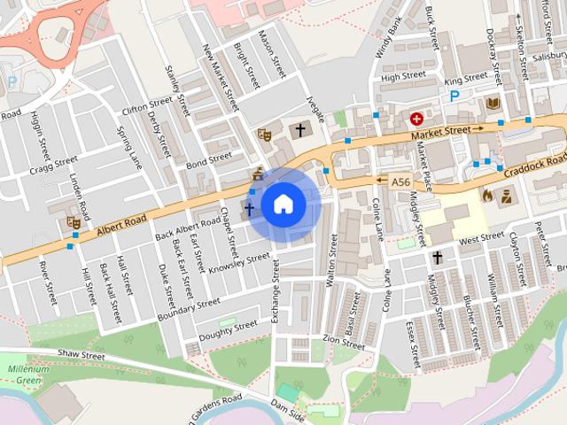 Apt 4 Great George Street, Colne, Lancashire, BB8
